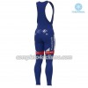 Completo Maglia ML + Pantaloncino con bretelle ML 2018 FDJ N001 Winter Invernale